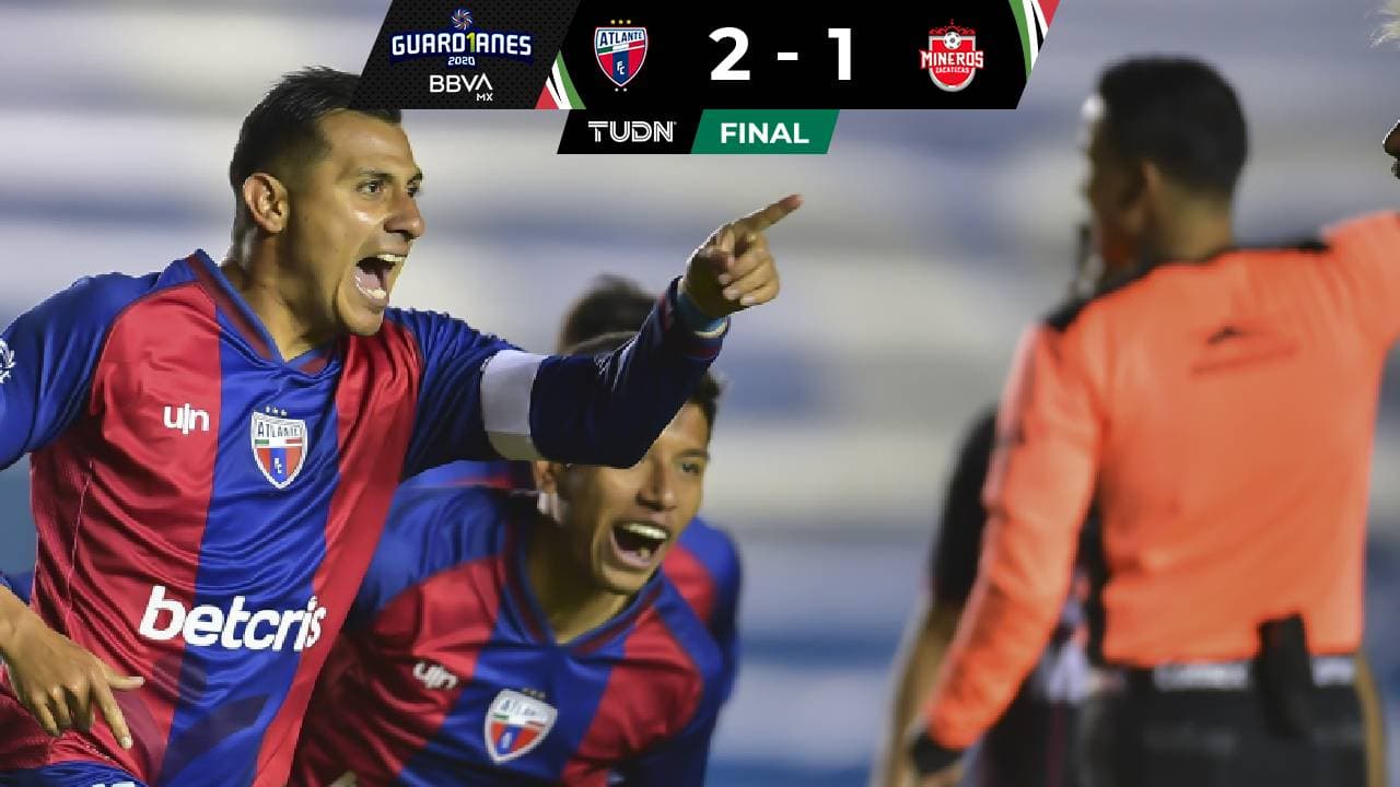 Atlante gana con doblete de Echeverría y es sublíder general