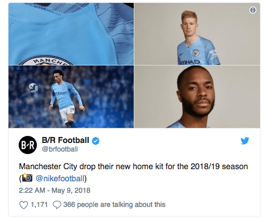 Estos fueron los detalles que se conocieron de la nueva playera del Manchester City.