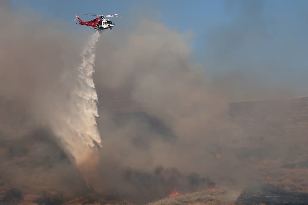 Cinco incendios golpean el sur de California: ¿por qué Sandy preocupa más que el mayor, Santa Rosa?