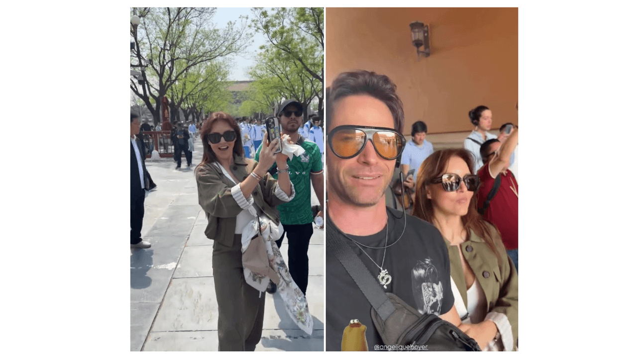 Angelique Boyer y Sebastián Rulli.