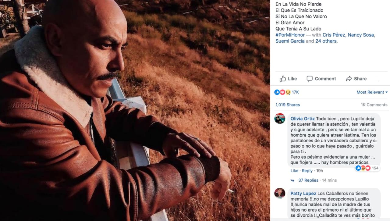 Esta es la publicación de Lupillo Rivera que ha generado múltiples reacciones entre sus seguidores.