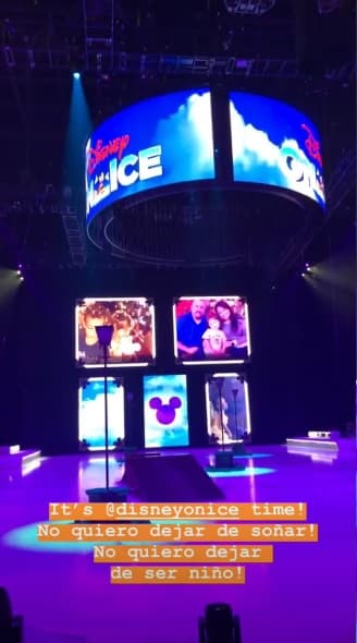 Raúl González se sintió como niño en una función del mágico mundo de Disney.