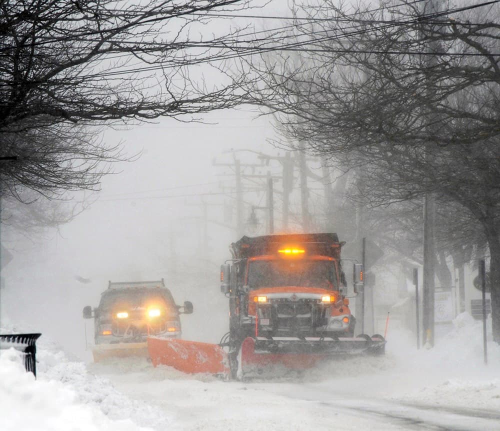 Tormenta de nieve en el noreste