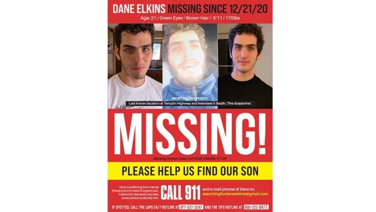 Organizan búsqueda de estudiante desaparecido en el área de Bakersfield