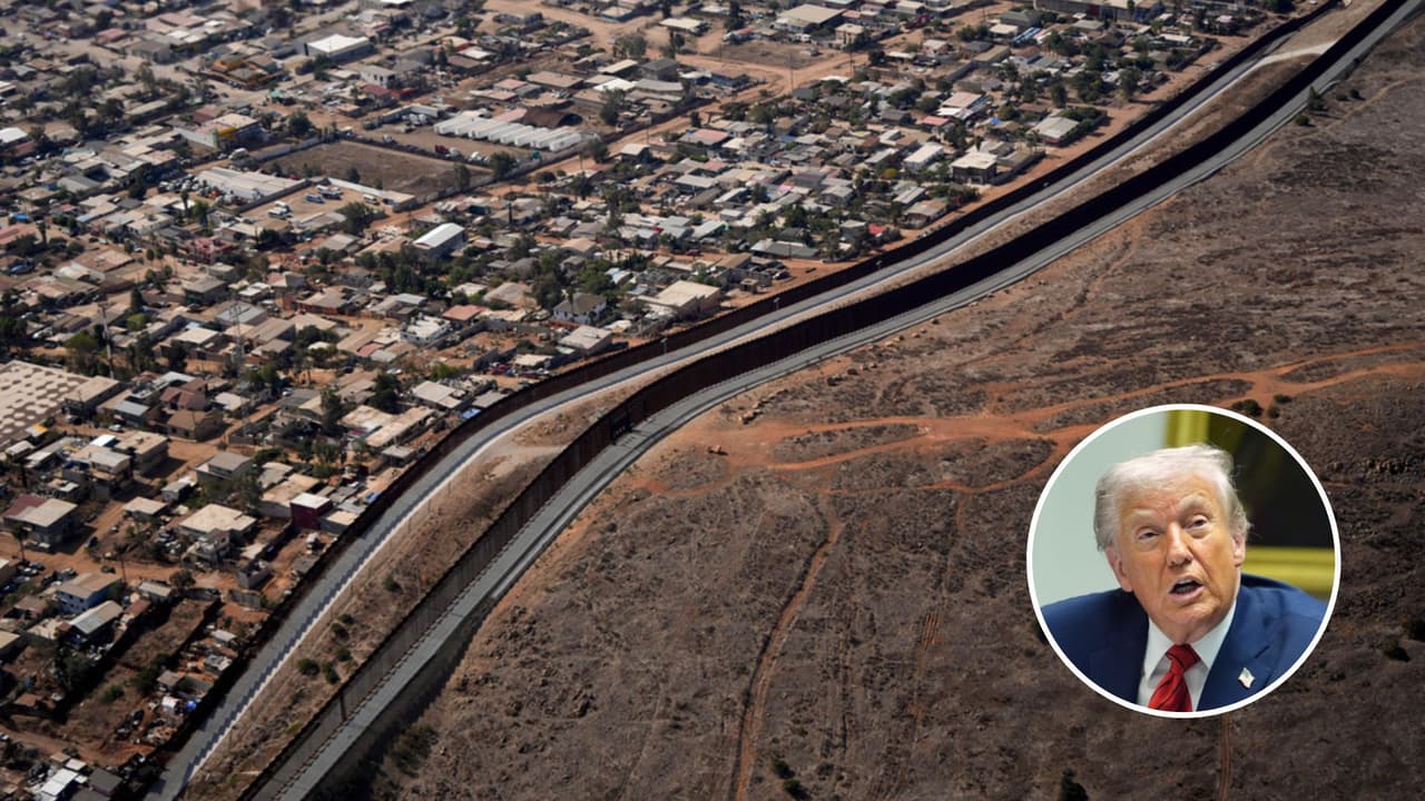 Trump establece zona militarizada en la frontera de California con México