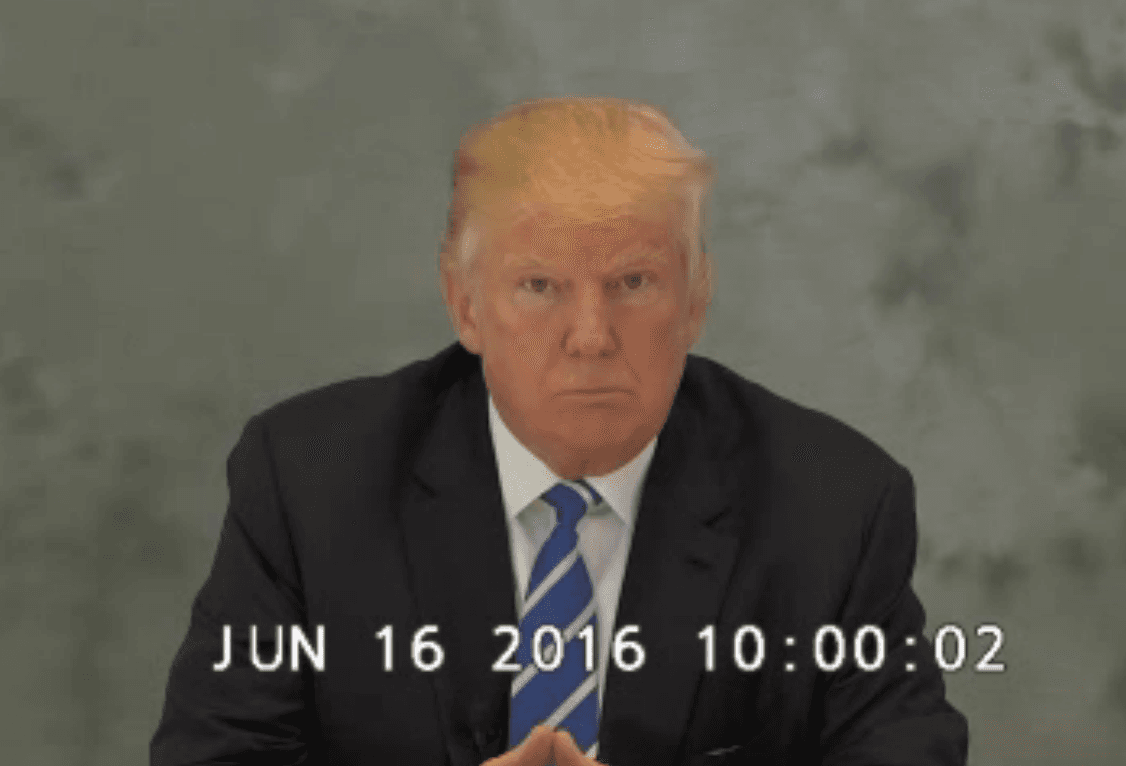 Trump admits on video to planning controversial remarks about Mexicans