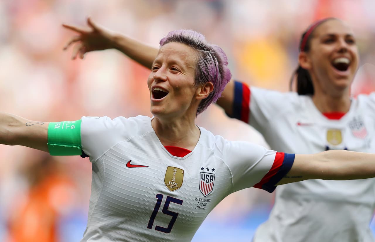 Capitana Megan Rapinoe, la Jugadora Más Valiosa del Mundial Femenil