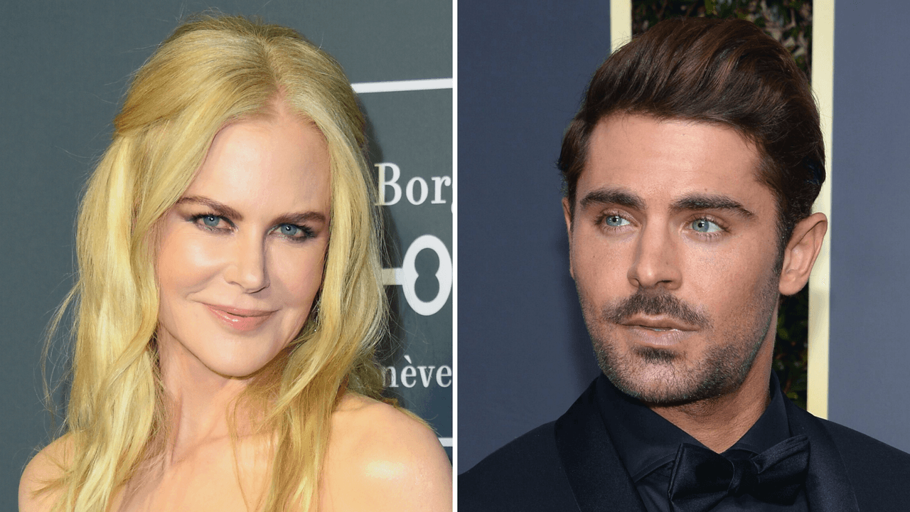 Nicole Kidman orinó sobre el torso desnudo de Zac Efron: así fue el momento
