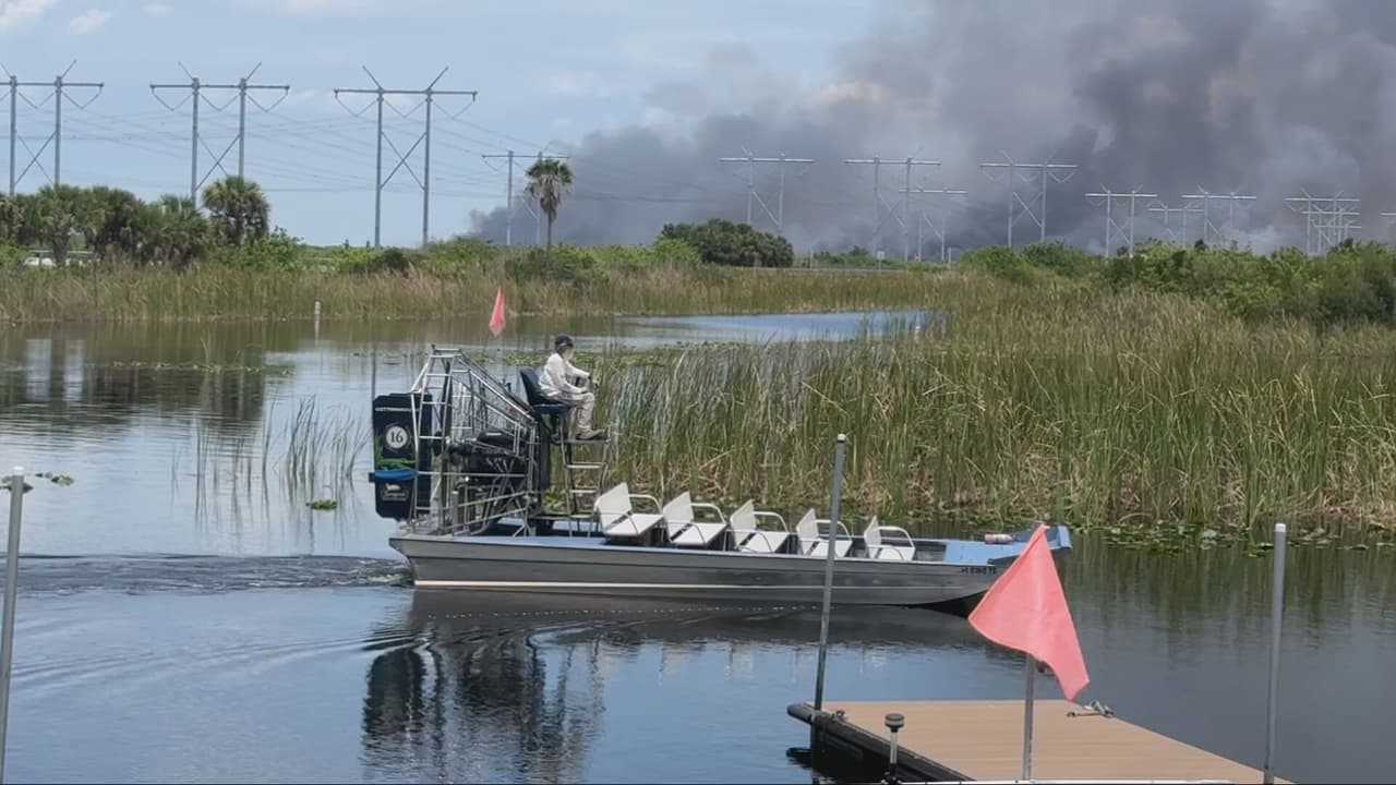 Incendio de maleza en Broward consume más de 6,000 acres: está contenido en un 50%