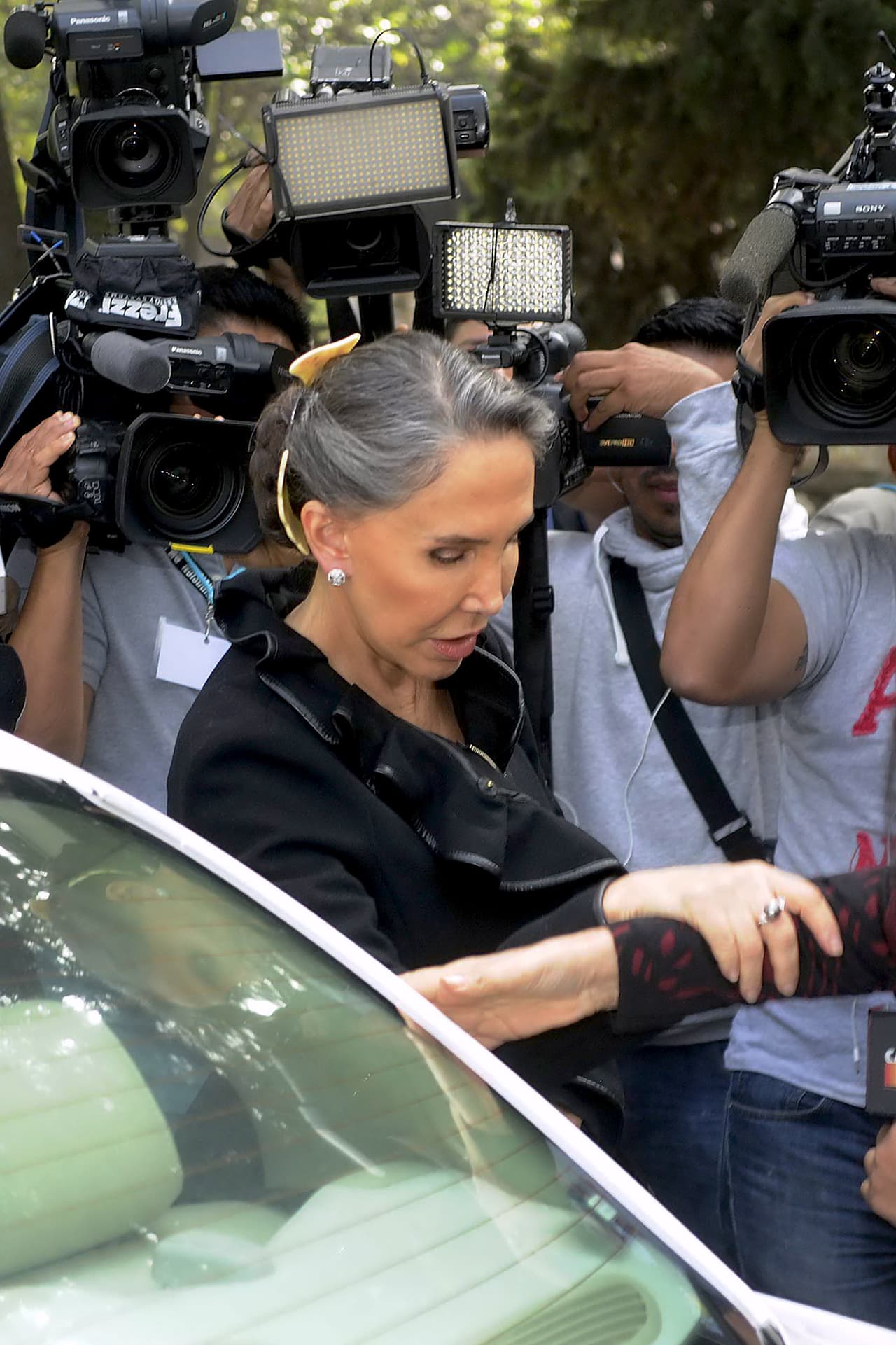 La actriz recordó que en esos momentos estuvo en trance: "Yo sentía como si estuviera fuera de todo. Estaba segura de que en algún momento algo volvería a hacer que todas las cosas fueran como antes, como si eso fuera una película que no me estaba tocando vivir a mí".