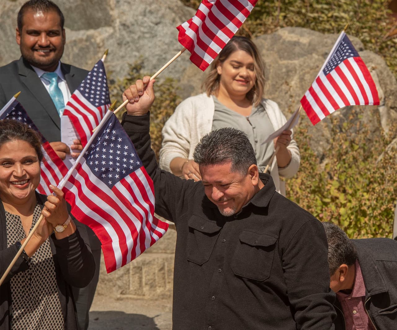 Las ceremonias de naturalización se iniciaron el 13 de septiembre en Tampa, Florida y finalizarán el próximo 23 en Norfolk, Virgina.