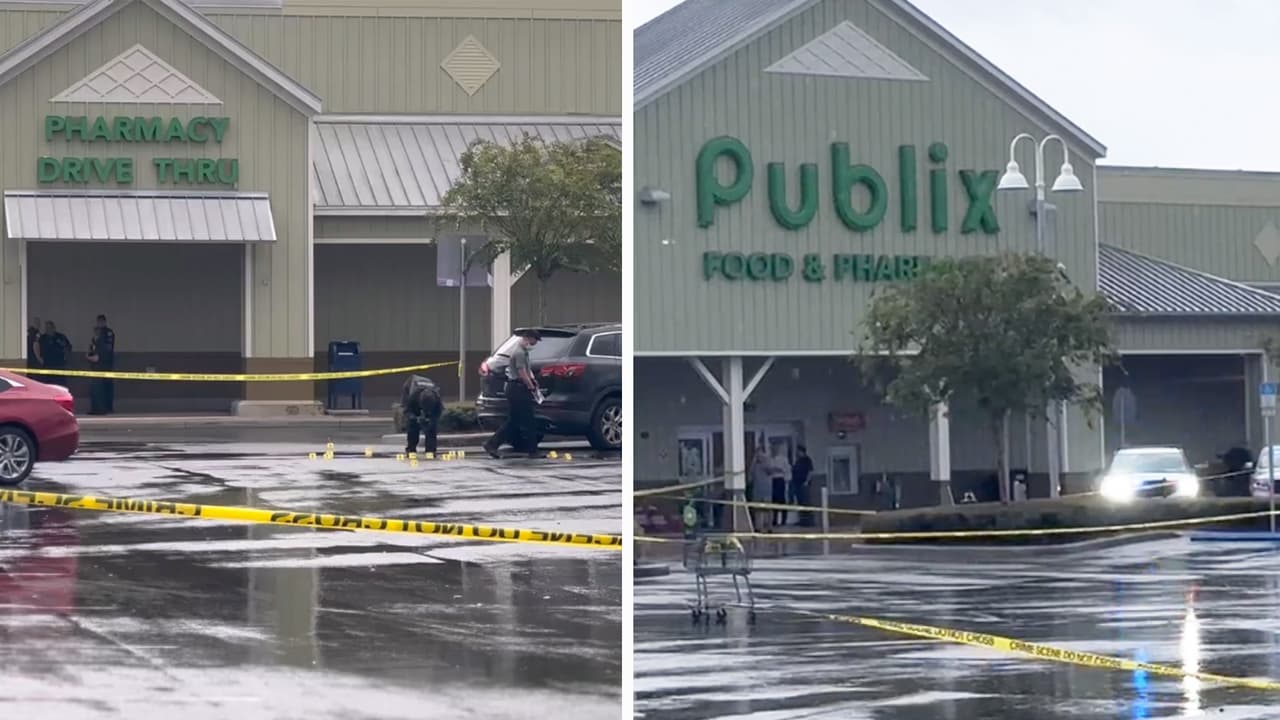 Tiroteo frente a un Publix de Florida Central deja a un adolescente herido