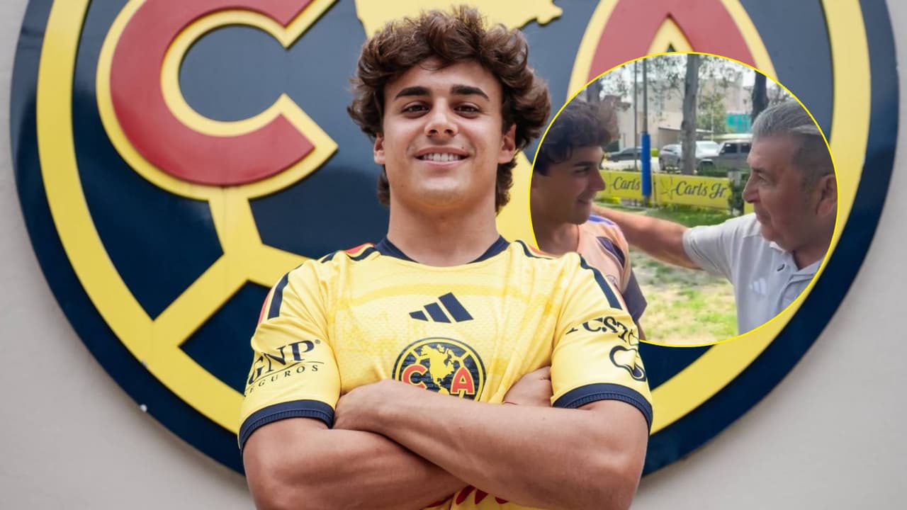 Carlos Reinoso hereda el 8 a Carlos Álvarez en la bienvenida al América