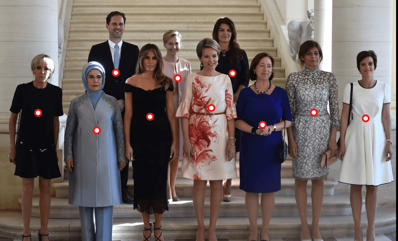 Melania Trump posa en Bruselas junto a primeras damas, una reina y un solo hombre: ¿quién es él?