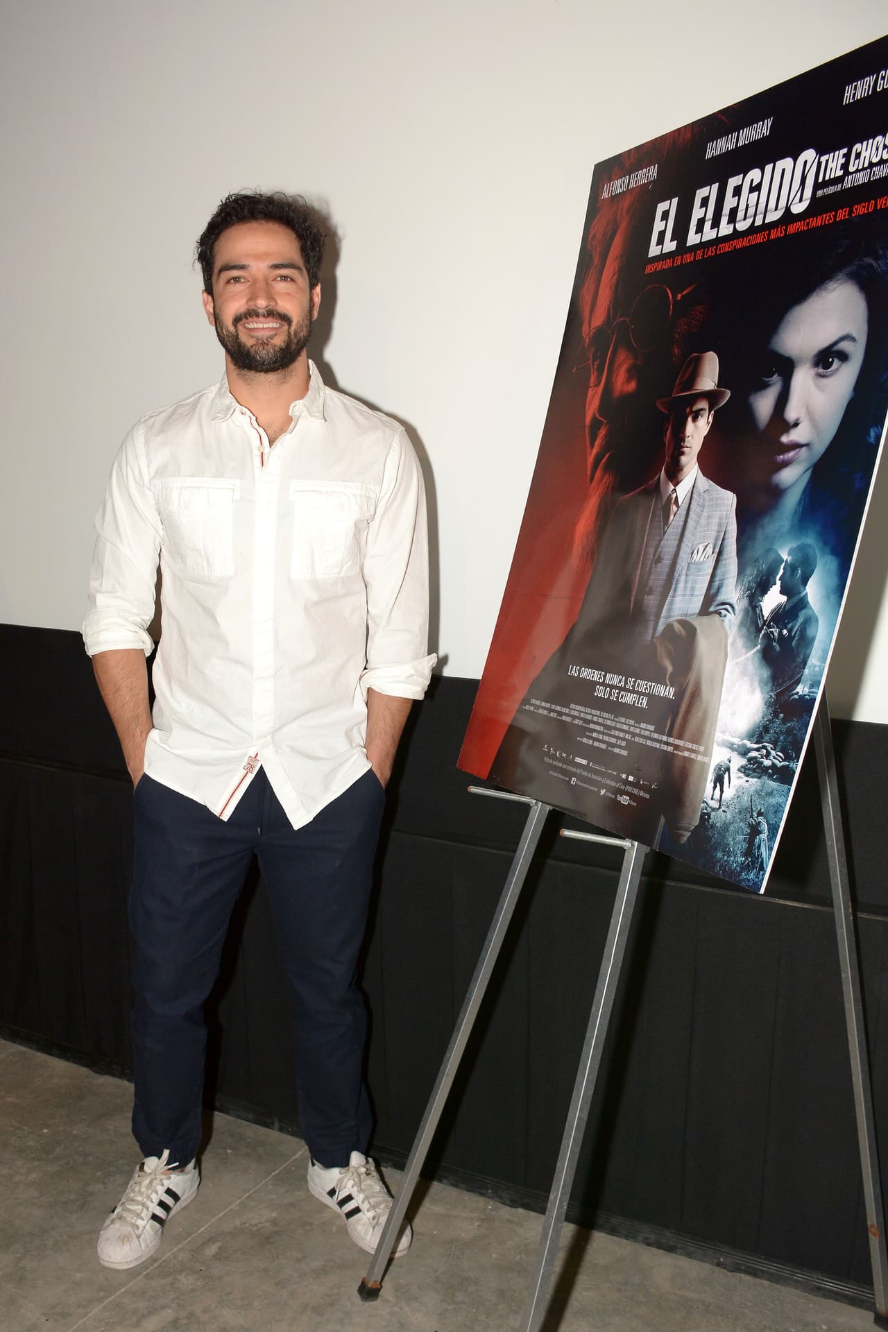 Poncho Herrera estuvo en la serie ‘Sense8’ y en la película ‘El elegido’.