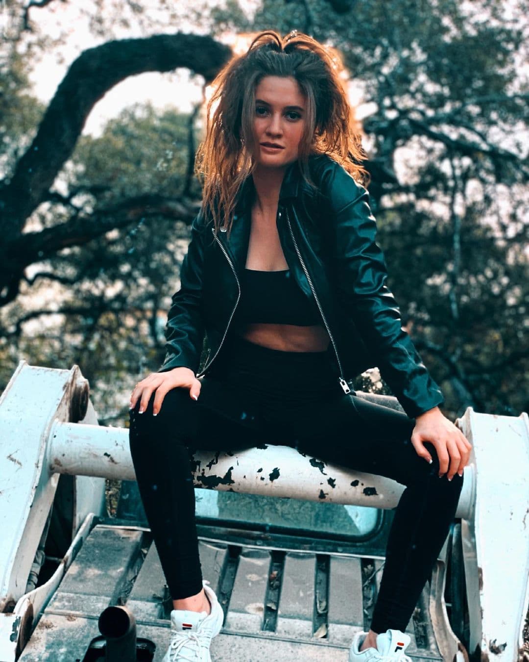 Danka tiene una foto en sus redes sociales con un look parecido al de su mamá en dicha telenovela.