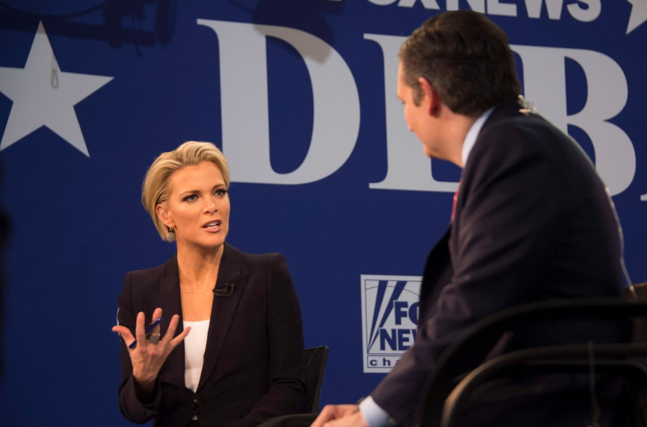 Donald Trump estuvo ausente por la presencia de Kelly en el debate