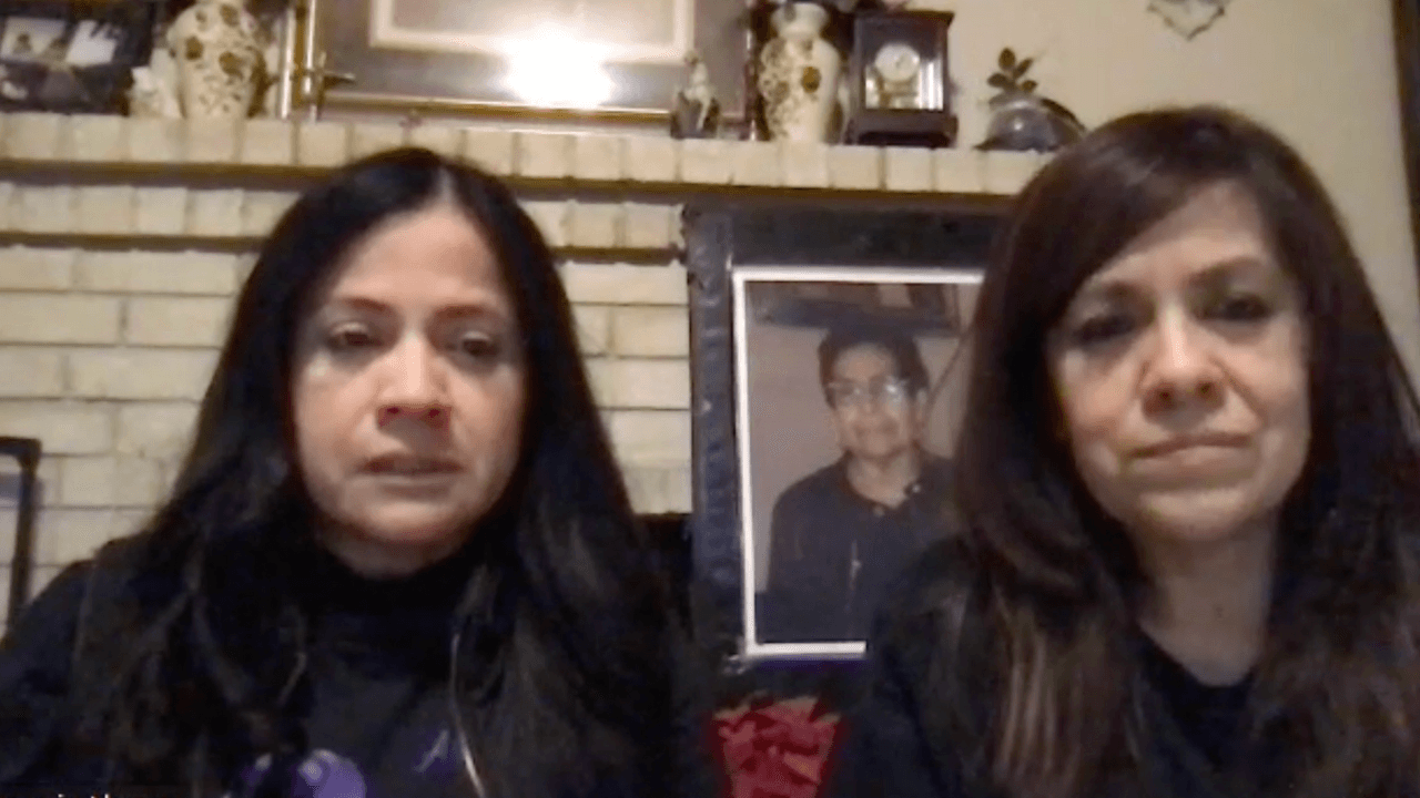 <h2 class="cms-H2-H2">“Han sido unos seis años de angustia”</h2>
<br>Margarita 'Margie' Llamas, una de sus hijas, comentó en noviembre de 2022, en el marco de su desaparición, que seguían sin saber nada de su madre.
<br>
<br>La familia sabía que era poco probable que María estuviera con vida debido a que su Alzheimer estaba avanzado cuando desapareció. Ella no podía comer ni vestirse sola.
<br>
<br>“Cualquier persona, extraño, que encontraba ella decía que eran sus amigos, (que) eran conocidos y platicaba muy bien y todo, pero ella misma ya no hacía las cosas que nosotros hacemos normalmente”, dice Margie.
<br>
<br>“Nuestra mamá era el pilar de nuestro hogar, y aunque estemos juntos siempre, no es igual”.