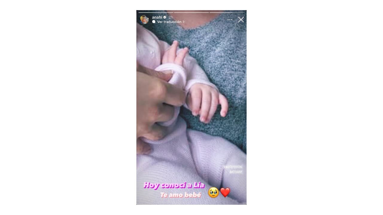 Anahí compartió su primera fotografía junto a Lía, hija de Maite Perroni.