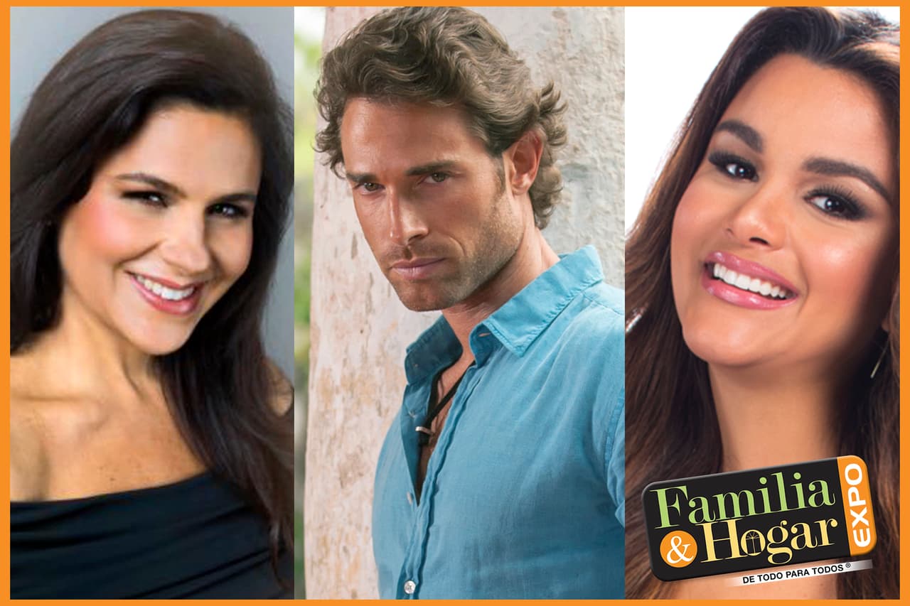 Clarissa Molina, Monika Sanchez y Sebastian Rulli en entrevista desde Familia y Hogar Expo