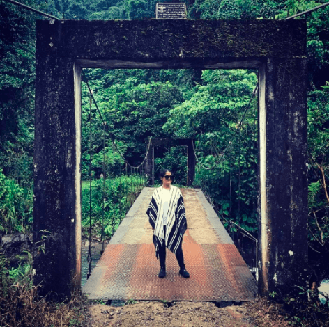 Salma Hayek se conectó con su lado más salvaje en sus vacaciones a Costa Rica.