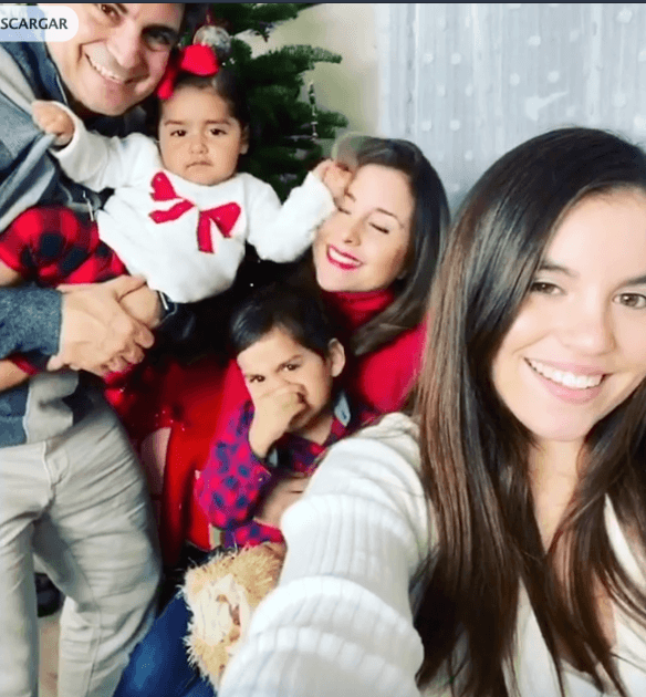 La actriz mexicana, que este año estrenó la nueva película 'Corazón ardiente', quiso seguir ampliando a la familia y en noviembre del año pasado recibió a la pequeña Ana Lucía.