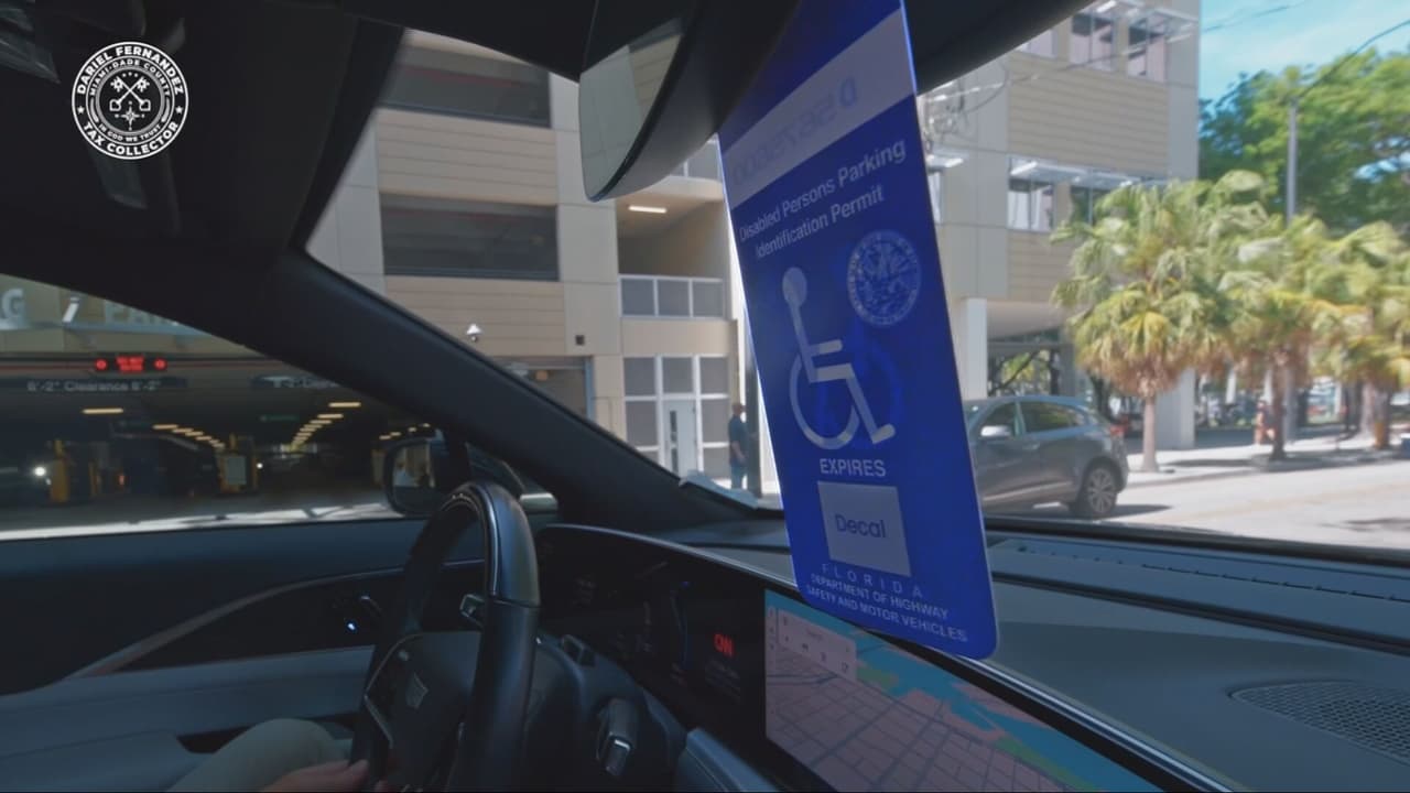 Lanzan sistema para evitar el fraude con permisos de estacionamiento de discapacitados en Miami-Dade