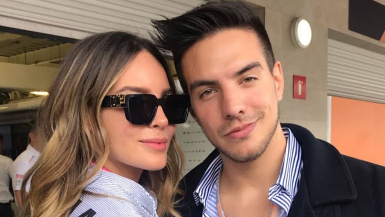 Belinda y Vadhir Derbez se reencontraron en 2019 durante la Fórmula 1.