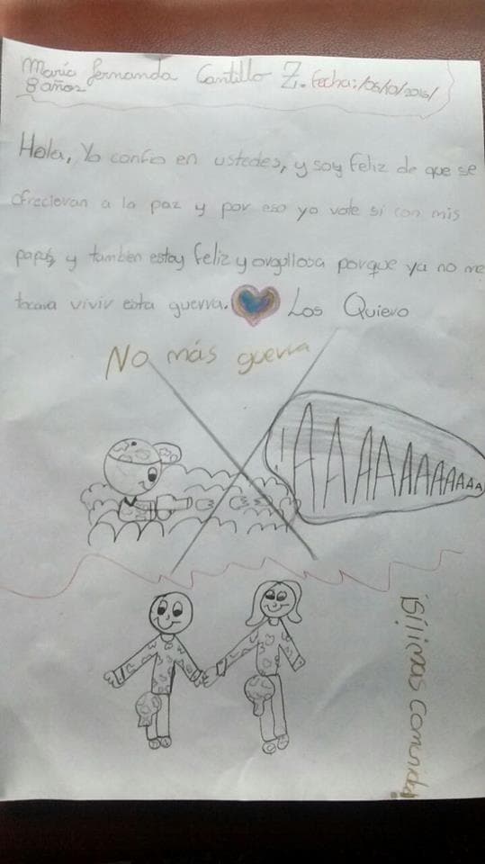 María Fernanda Castillo, 8 años, Bogota