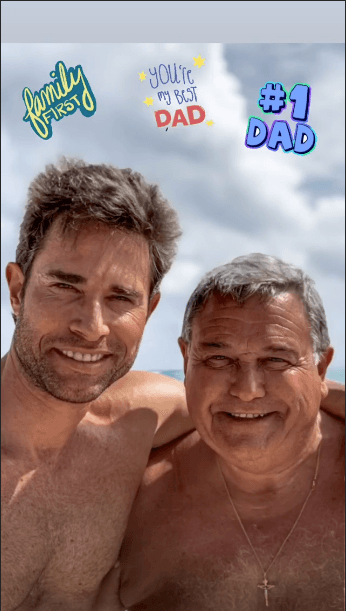 Mientras que el protagonista de ‘Rubí’ ha mostrado que está muy feliz de disfrutar la compañía de su padre en este placentero viaje.