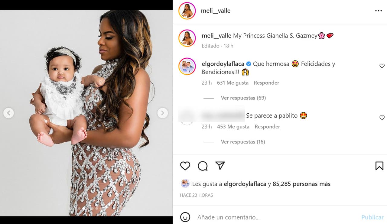 Es decir, la niña es identificada ante los ojos de todos con el apellido del nombre real de Anuel AA,
<b>Emmanuel Gazmey Santiago. </b>
<br>