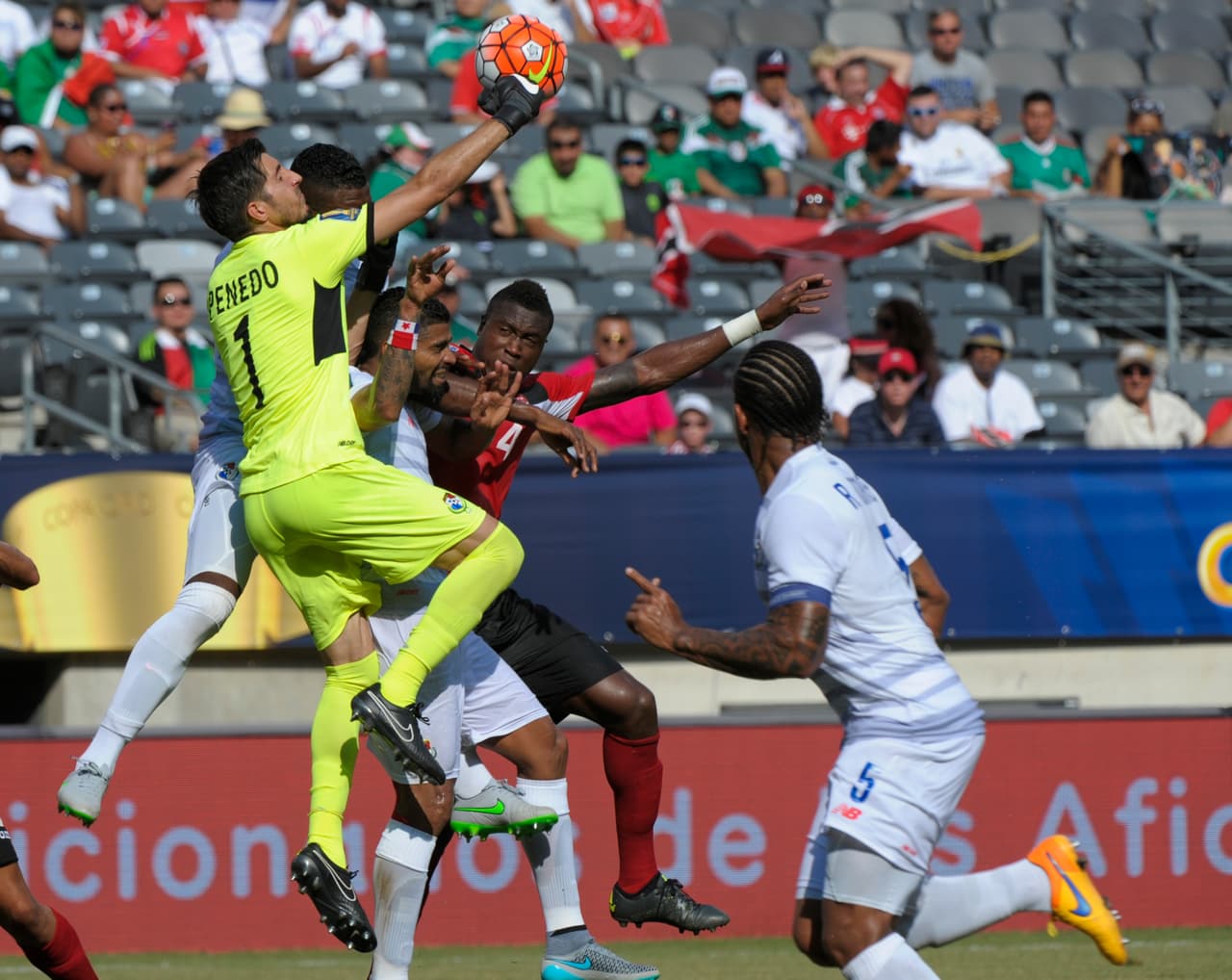 Trinidad y Tobago 1 (5) - Panamá 1 (6): Los Canaleros ganan en penales y se meten a semifinales de la Copa Oro