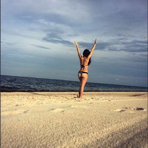 "Sí estoy saliendo con Marcus, la verdad es que estoy muy contenta", afirmó en ese momento a la revista Quién.