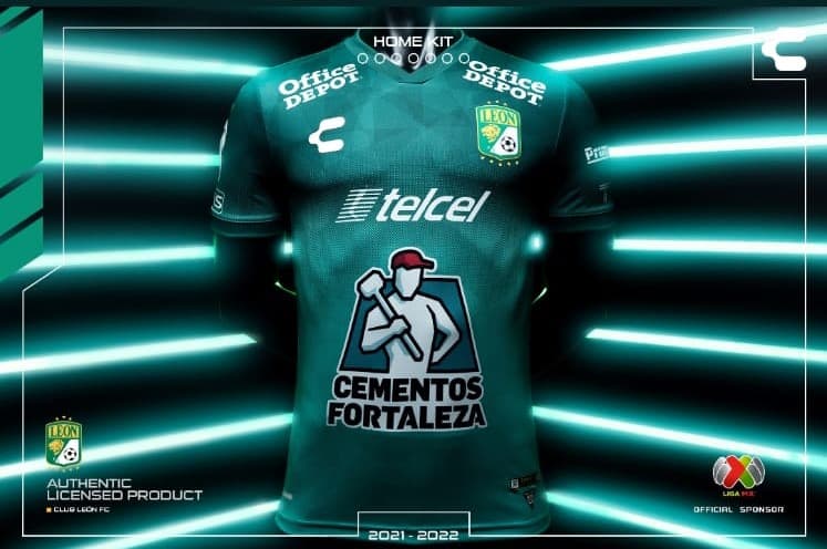 Club León mostró su nueva playera muy fiera con un color esmeralda brillante.