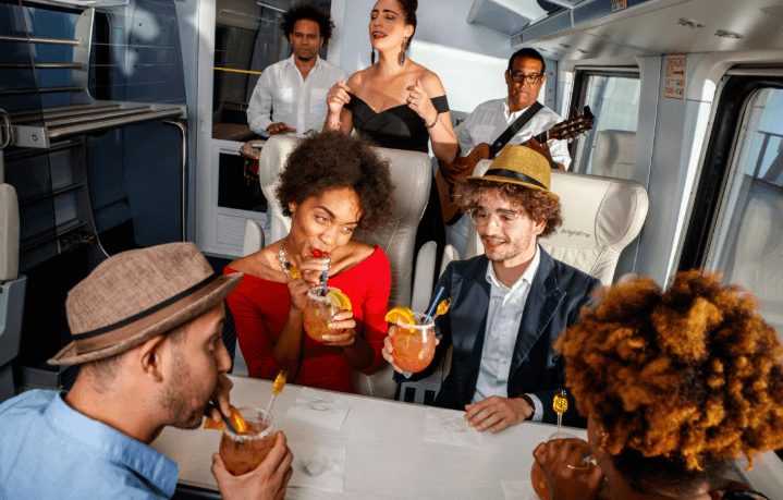 Este tren de Miami lo transportará a Cuba en un viaje que durante dos horas y media