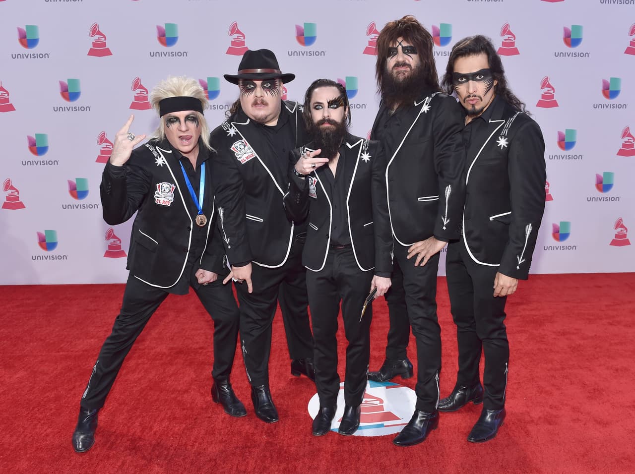 La banda Moderatto no olvidó llevar todo su 'style' al show.