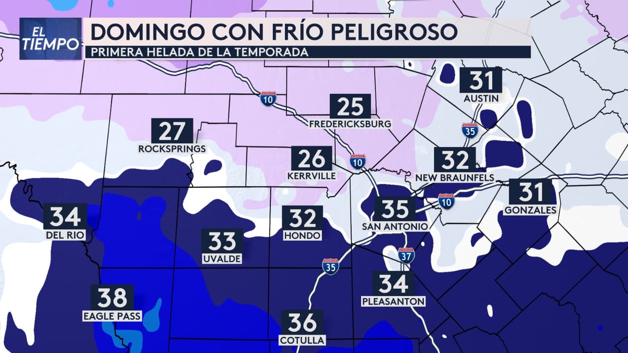 ❄️⚠️ Atención: Mucho viento y posible helada
<br>
<br>Un nuevo frente frío estará impactando la región, provocando vientos fuertes y un rápido descenso en las temperaturas.
<br>
<br>💨 Se esperan ráfagas de 30 a 45 mph, por lo que es importante abrigarse si tienes planes de salir.