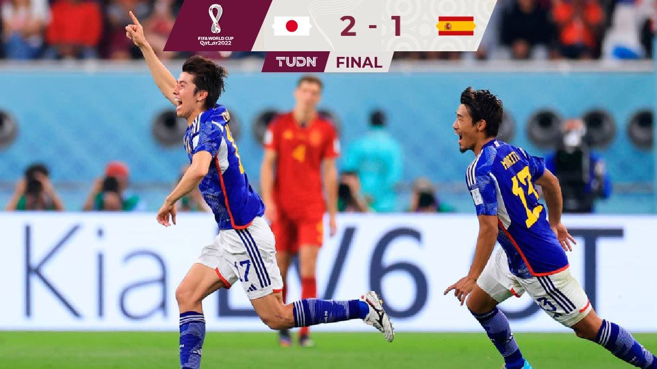 Japón dio la sorpresa ante España pero ambos clasificaron a Octavos en Qatar 2022