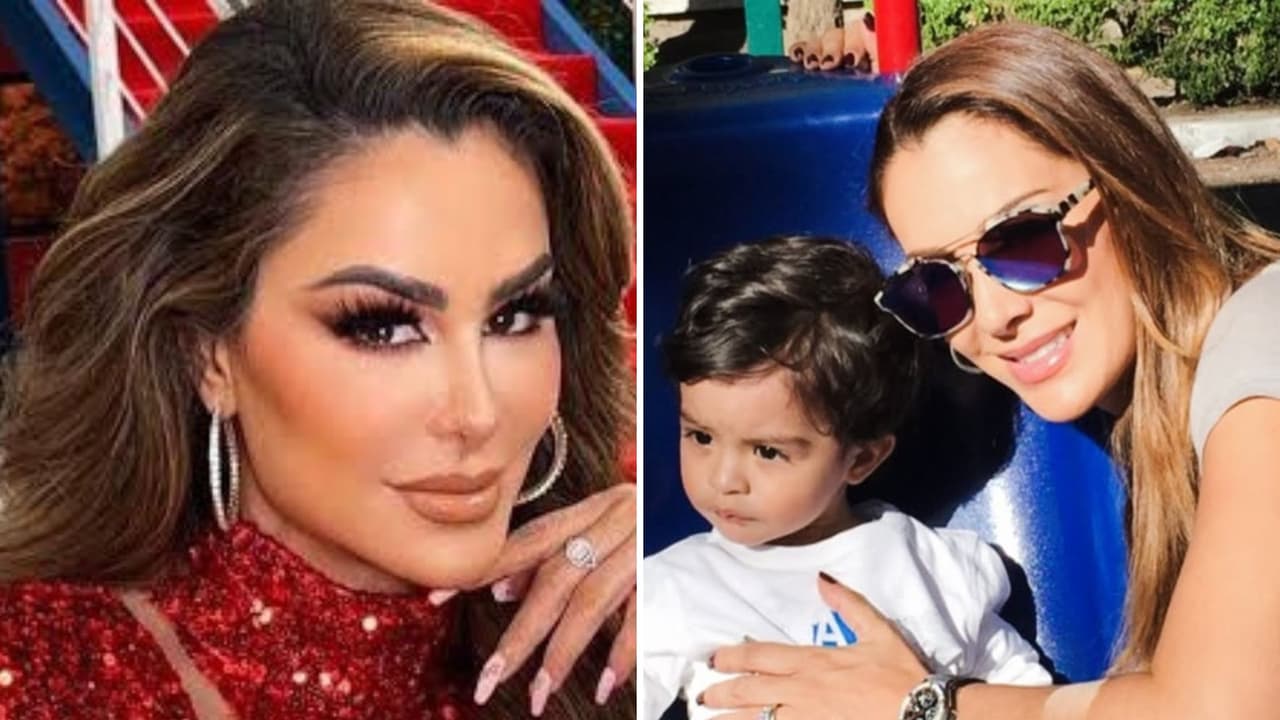 Ninel Conde presume encuentro con su hijo Emmanuel tras llegar a acuerdo con su ex