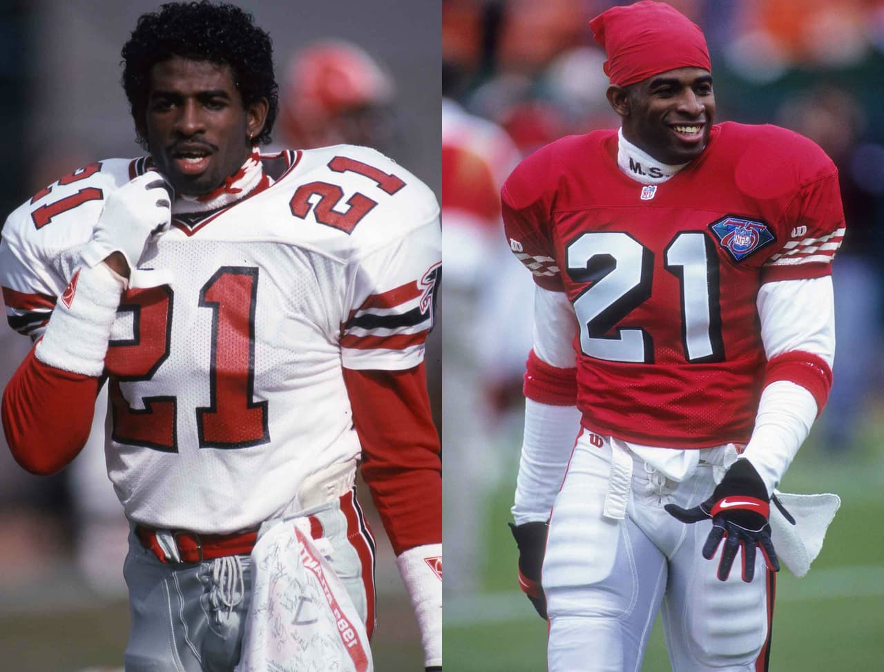 Dos Caras: Deion Sanders, Falcons y 49ers