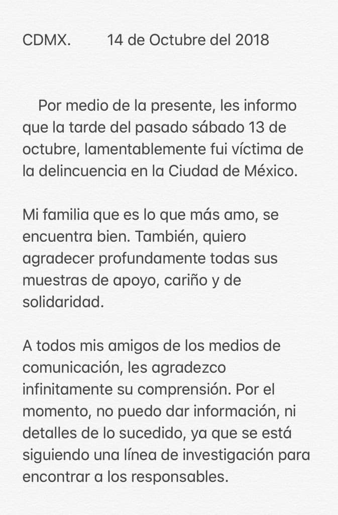 <b>Betty Monroe al día siguiente compartió un mensaje</b> a través de sus redes sociales donde aseguró que se sentía bien luego de lo ocurrido.