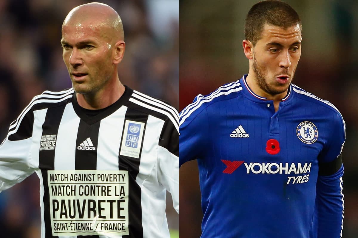 Zidane: "Después de Messi y Cristiano, Hazard es mi jugador favorito"