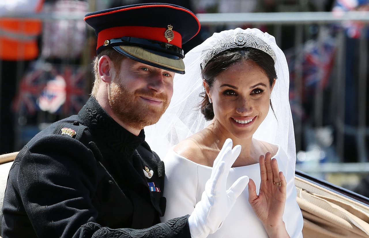 Meghan Markle y el príncipe Harry