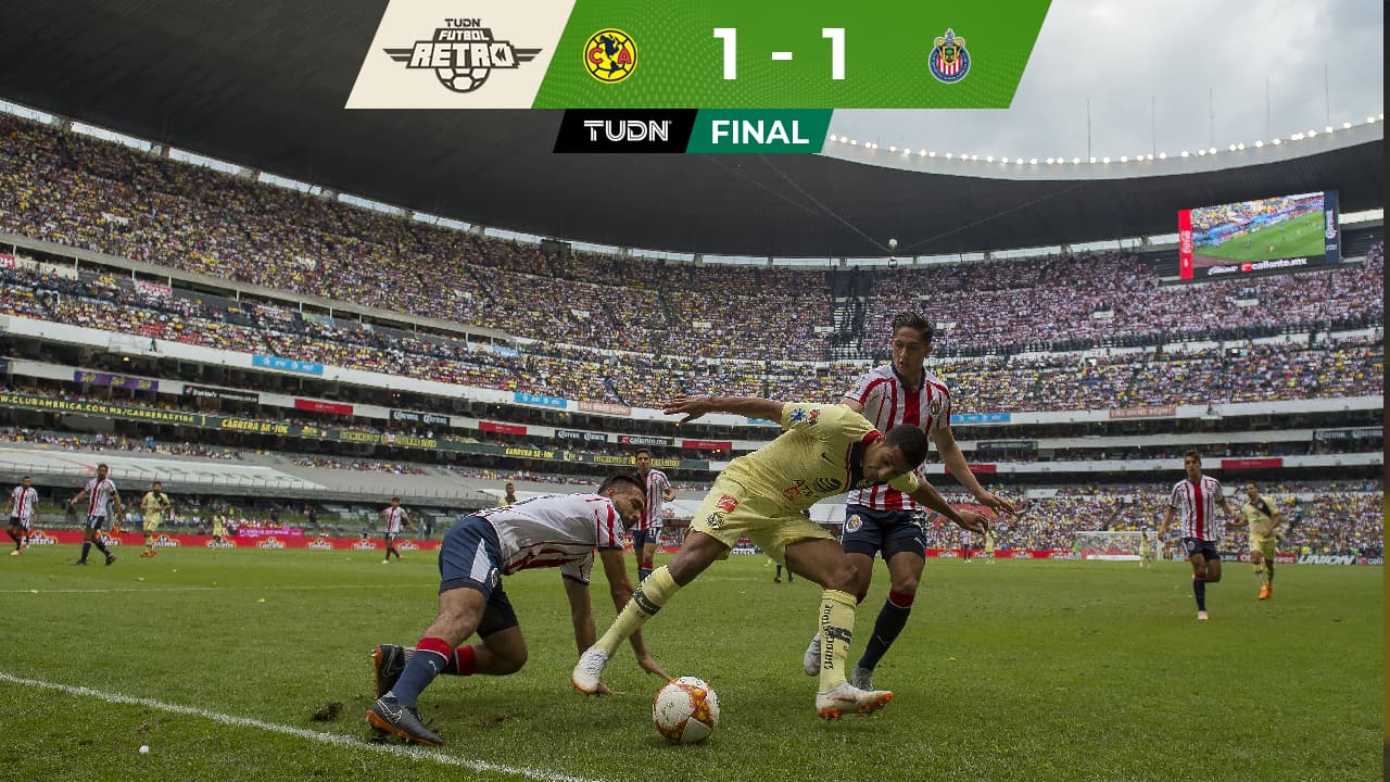 Futbol Retro l América dejó ir el triunfo de último minuto ante Chivas