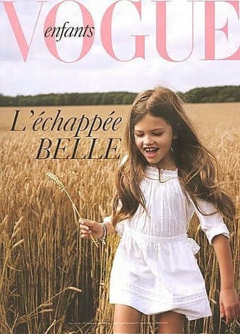 Luego, a los diez años, salió en la revista Vogue Enfants, en Francia, vestida con ropa de adultos y desató una gran polémica sobre si era muy pequeña para lucir como una mujer. El debate se llevó a cabo en 'Good Morning America' y varios periódicos franceses. La ola de críticas llevó a que su mamá cerrara la cuenta de Facebook de Thylane.