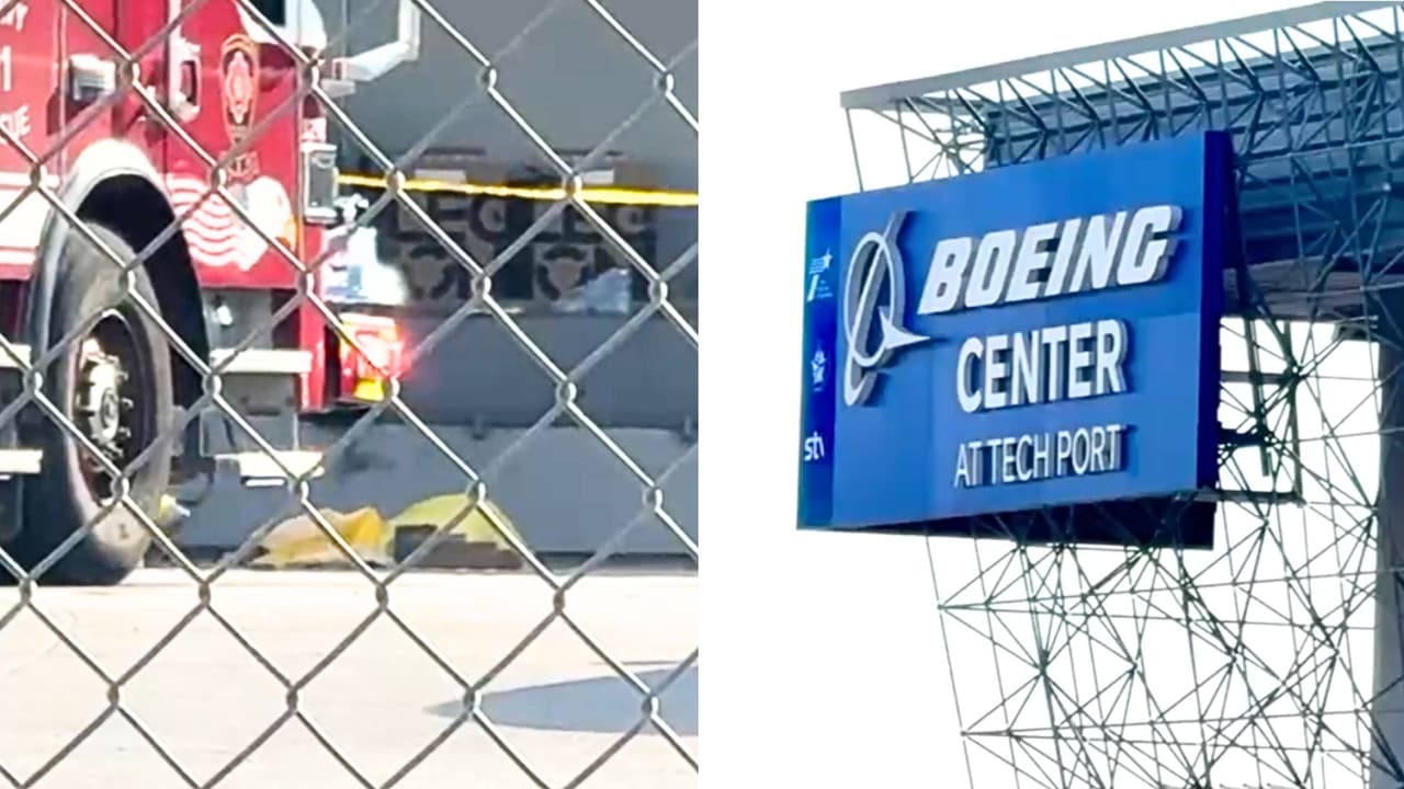 Un trabajador muere aplastado cuando descargaba el motor de un avión