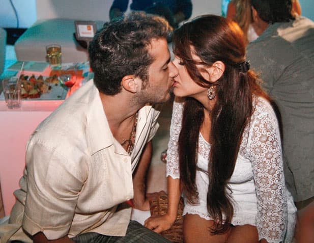 Esta parejita duró año y medio de feliz relación, sin embargo terminaron de mutuo acuerdo porque él vivía en Estados Unidos y la distancia no ayudó.