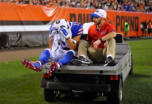 Muchas lesiones durante la pretemporada de la NFL
