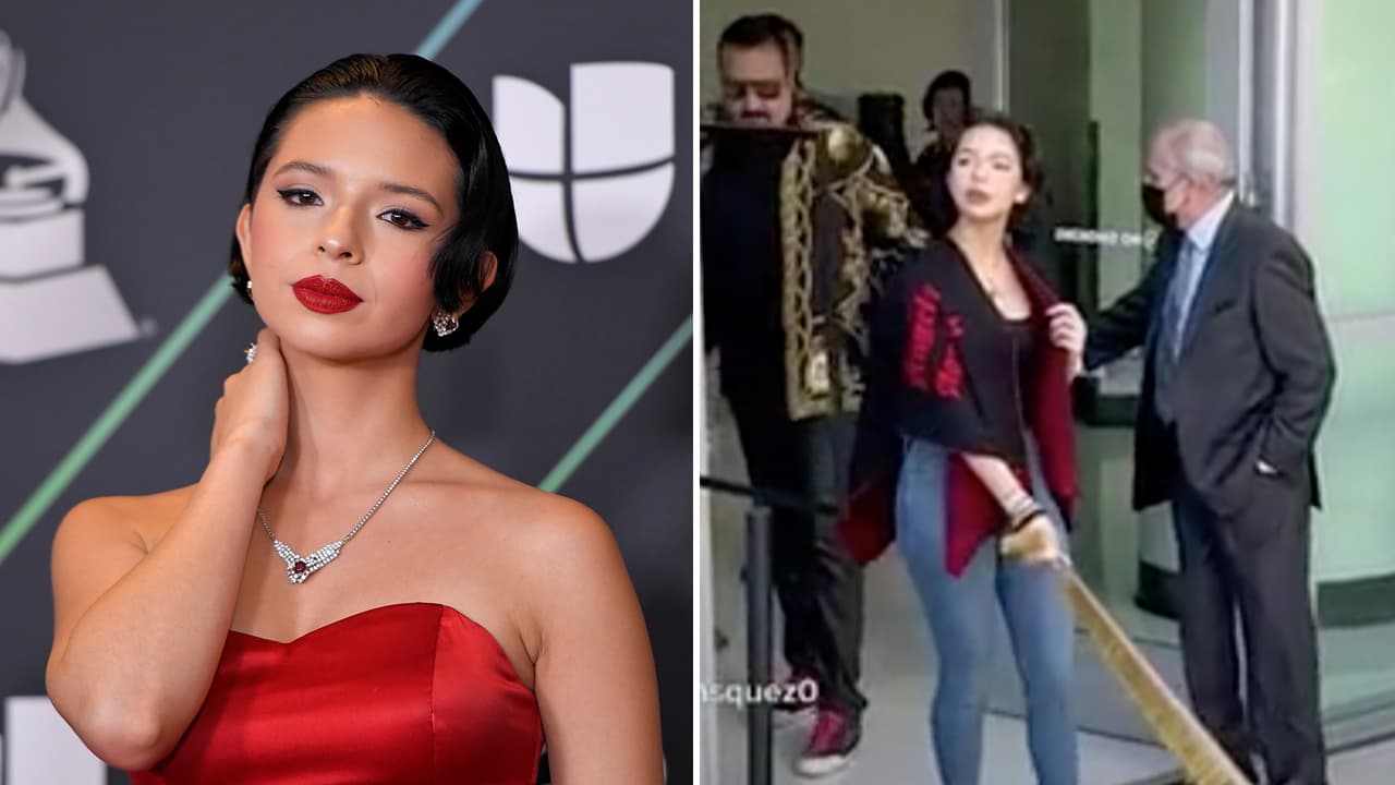 Ángela Aguilar aclara por qué no agradeció al señor que le abrió la puerta, en plena polémica con Gussy Lau