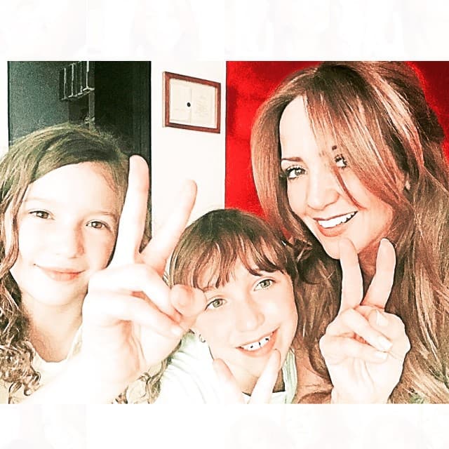 ¿Qué hará Andrea cuando crezcan y se conviertan en unas rompecorazones?